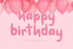 This Baloon | Bubble Font