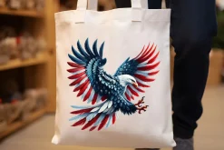 4th of July American Eagle Clipart