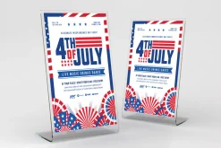 4th of July Flyer Template