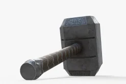 Thor Hammer Low Poly PBR