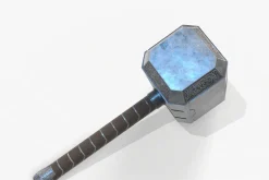 Thor Hammer Low Poly PBR