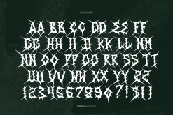 Thorn Oath | Black Metal Font
