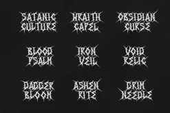 Thorn Oath | Black Metal Font