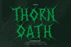 Thorn Oath | Black Metal Font