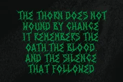 Thorn Oath | Black Metal Font