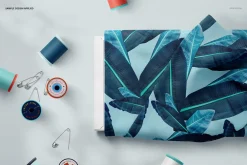 Thread Spools and Fabric Bolt Mockup