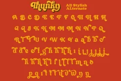 Thunky - Chunky Retro Typeface