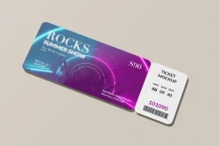Ticket Mockup