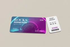 Ticket Mockup