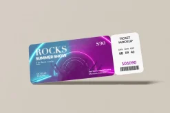 Ticket Mockup
