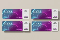 Ticket Mockup