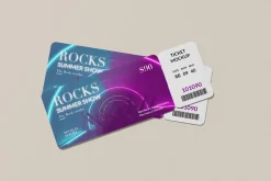 Ticket Mockup