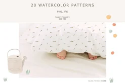 Tiny Watercolors! Nature collection