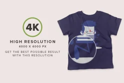 Toddler’s Short-Sleeve Mockups