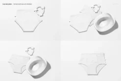 Toddler Training Pants Mockup Set