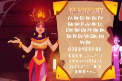 Tonutsa - Mythology Gaming Font