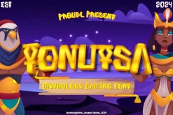 Tonutsa - Mythology Gaming Font