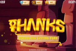 Tonutsa - Mythology Gaming Font