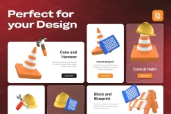 Tools and Safety Construction 3D