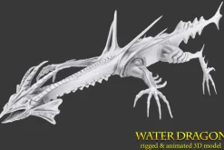 Toon Water Dragon
