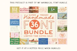 Top Bow Romantic Font Family