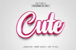 Top 3d Psd Text Effect Style