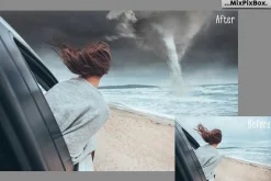 Tornado PNG Photo Overlays
