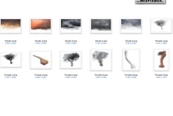 Tornado PNG Photo Overlays