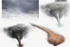 Tornado PNG Photo Overlays