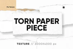 20 Torn Paper Piece Texture HQ