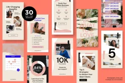 Torn Paper Social Media Templates