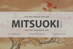 Tosa Mitsuoki Procreate Brushes