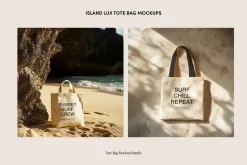 12 Tote Bag Mockups