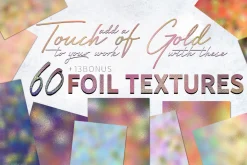 Touch of Gold Foil Textures