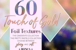 Touch of Gold Foil Textures