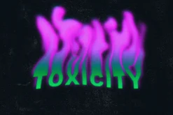 Toxic Flames Text Effect
