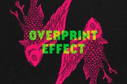 Toxic Vintage Overprint Effect