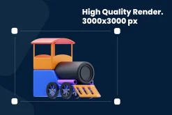 Toy Kids 3D Icon Pack