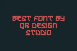 Trabes - Techno Font