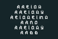 Trabes - Techno Font