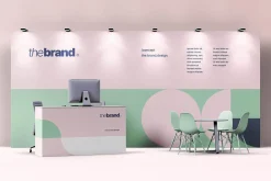 Trade Show Booth Design Mockup