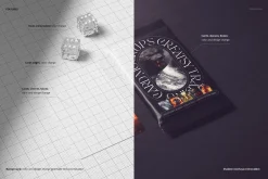 Trading Cards Mockup Set v.4