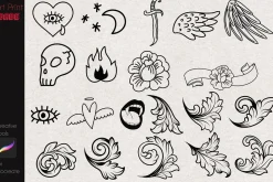 Traditional Tattoo Stamp Oldschool