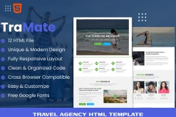 TraMate - Travel Agency HTML Templat