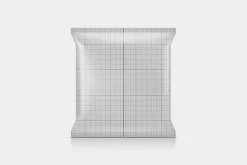 Transparent Snacks Flow Pack Mockup
