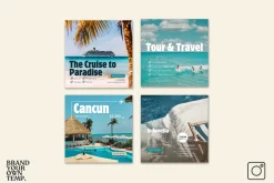 Travel Agent Canva Templates