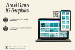 Travel Agent Canva Templates