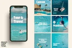 Travel Agent Canva Templates