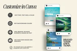 Travel Agent Canva Templates