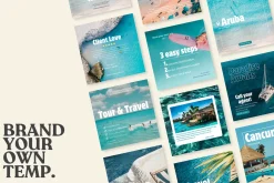 Travel Agent Canva Templates